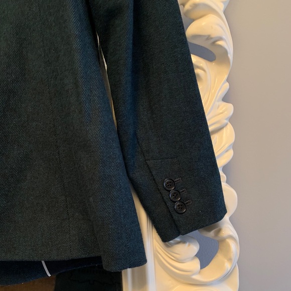 Banana Republic Deep Green/Blue Blazer - Picture 3 of 5